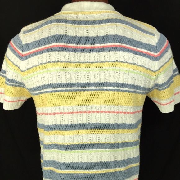 CUTE ALFRED DUNNER SHORT SLEEVE 1/3 ZIPPER M - Picture 3 of 6